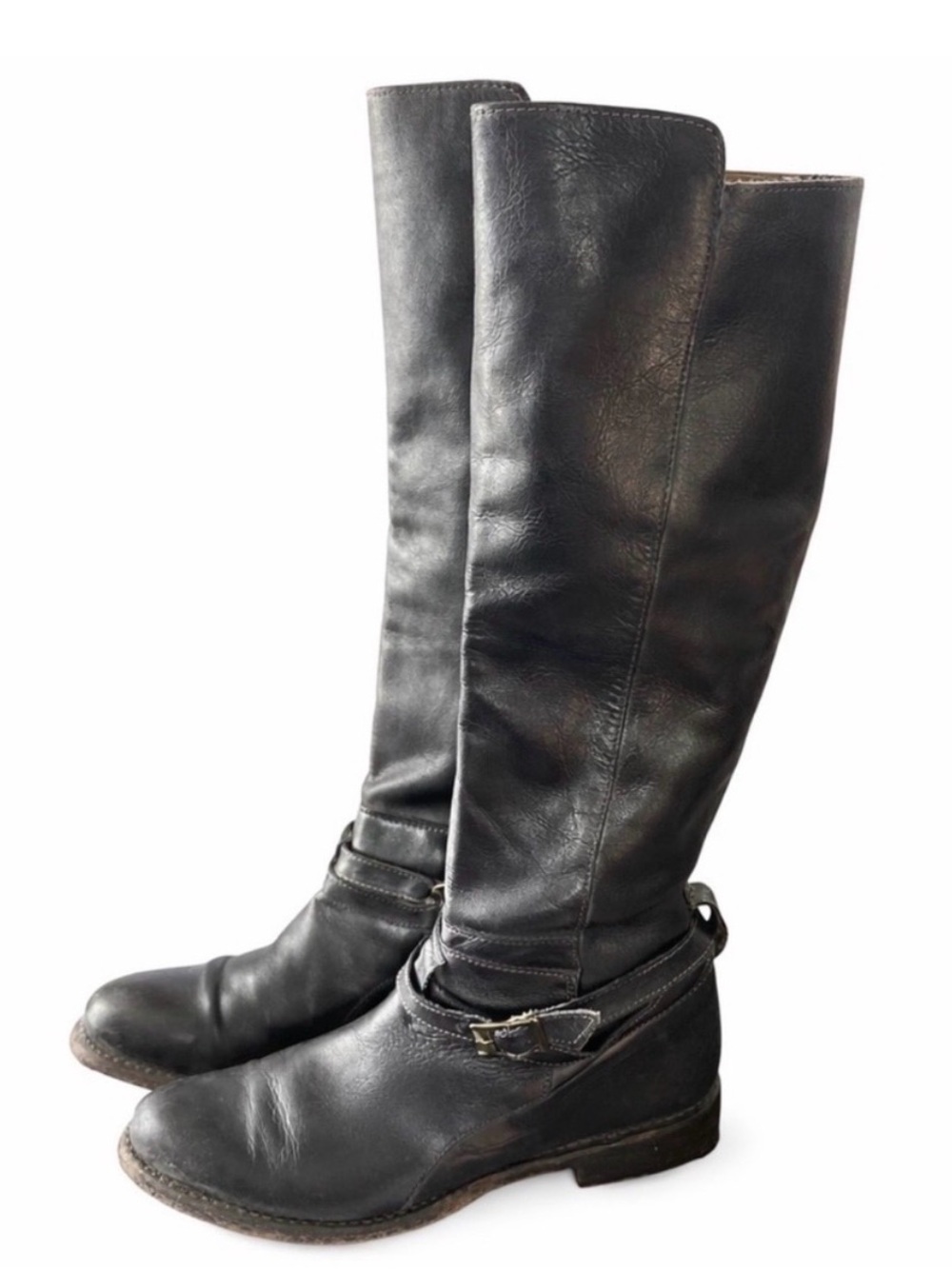 BED|STU π€ Cobbler Series Tall Leather Boots Size 8 Knee High - Picture 3 of 12